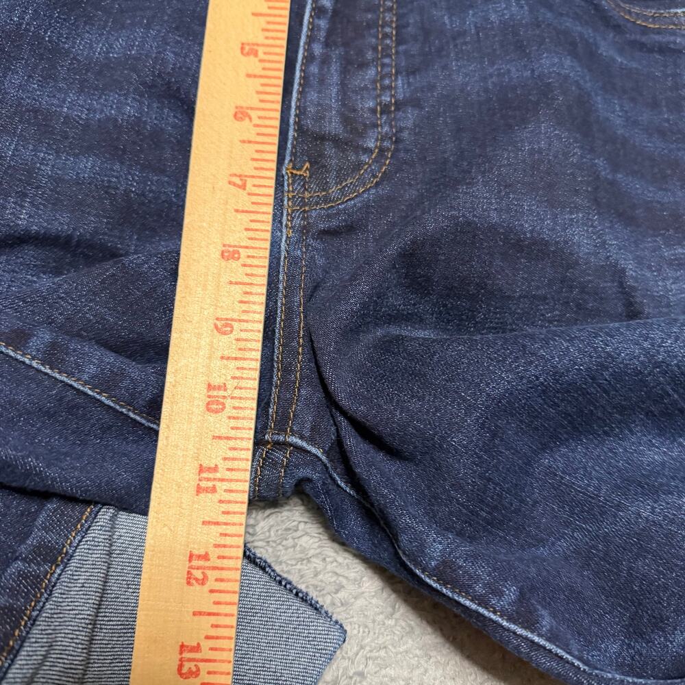 Kut From The Kloth Meg Fab Ab Wide Leg Crop Jeans Womens 10 Cuff Dark - Picture 9 of 11
